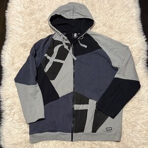 Forum Zip-up color block
